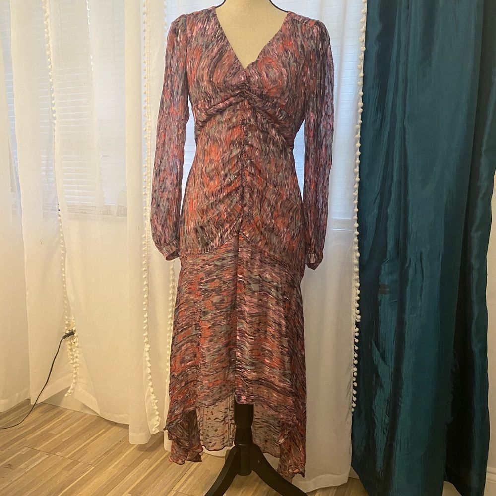 Parker silk dress, size 6